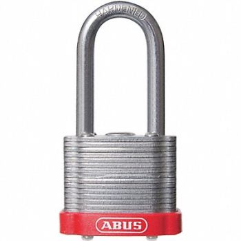 ABUS D8957 Lockout Padlock KA Red 1-3/8 H, 5UKT8