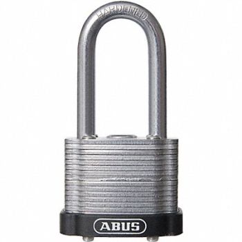 ABUS D8957 Lockout Padlock KA Black 1-3/8 H, 5UKU4