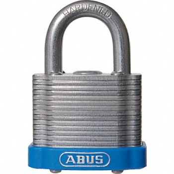 ABUS D8956 Lockout Padlock KA Blue 1-3/8 H, 5UKV2