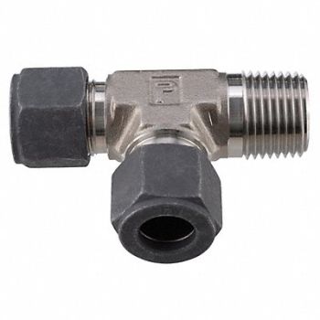 PARKER Run Tee SS CPIxM 1/4Inx1/8In, 5UNF3