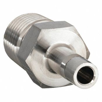 PARKER Tube End Adapter SS CPIxM 1/8In, 5UNF9