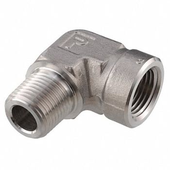 PARKER 90 Street Elbow 316 SS 1/8 in NPT, 5UNJ0