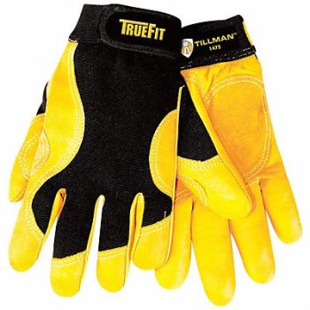 TILLMAN Mechanic Glove Black/Gold 2XL PR, 508W32