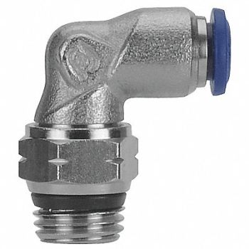 AIGNEP USA Male Swivel 90 D Elbow Brass 5/32In Pk5, 5UPP1