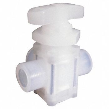 PARKER Diaphragm Valve 3-Way 1/4 in FNPT, 5UPV5