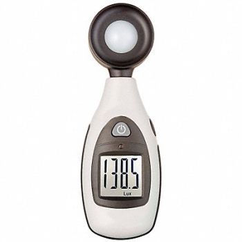 GRAINGER APPROVED Light Meter 0 to 4000 Fc 0 to 40 000 Lux, 5URG0