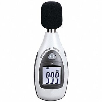 GRAINGER APPROVED Digital Sound Level Meter C Weighted, 5URG4