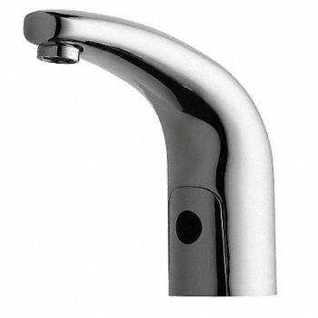 Mid Arc Chrome Chicago Faucets HyTronic, 5UTN7