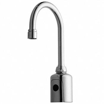 Gooseneck Chrome Chicago Faucets 0.5gpm, 5UTW6