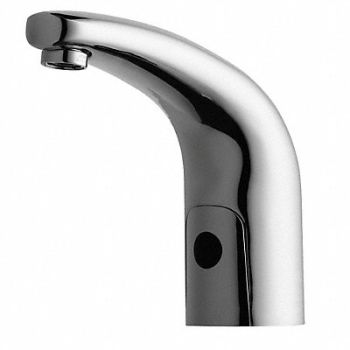 Mid Arc Chrome Chicago Faucets HyTronic, 5UTW8