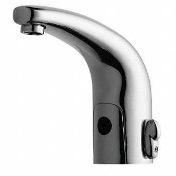 Mid Arc Chrome Chicago Faucets HyTronic, 5UTX0