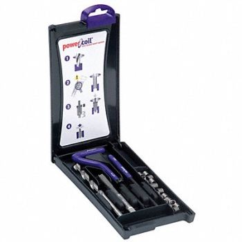 GRAINGER APPROVED Helical Thread Repair Kit M8x1.25 20 Pcs, 5UUT8