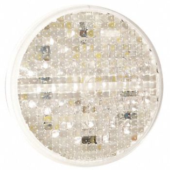 GROTE Stop/Turn/Tail Light Round Clear Red, 5UWD5