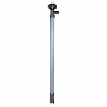 DAYTON Drum Pump Tube 35-1/2 L CPVC 3/4 I.D., 5UWF4