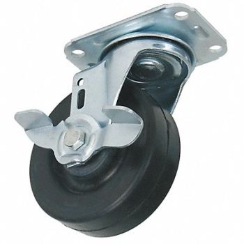 GRAINGER APPROVED Standard Plate Caster Swivel 165 lb., 5UX76