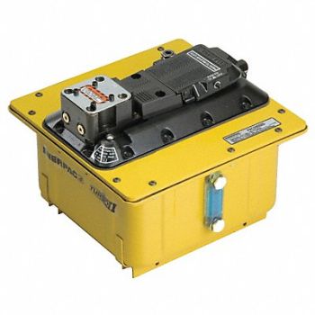 ENERPAC Pump Air/Hyd 5000 PSI 2 Gal w/Manifold, 5UXC2