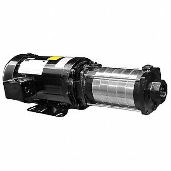 DAYTON Booster Pump 3HP 3 Phase 208-230/460V AC, 5UXG4