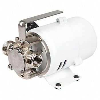 LITTLE GIANT Pump Utility Nickel-Plated Brass 115 VAC, 5UXN4