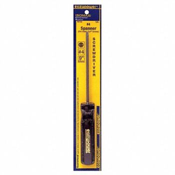 EAZYPOWER Tamperproof Spanner Screwdriver #4, 5UXU9