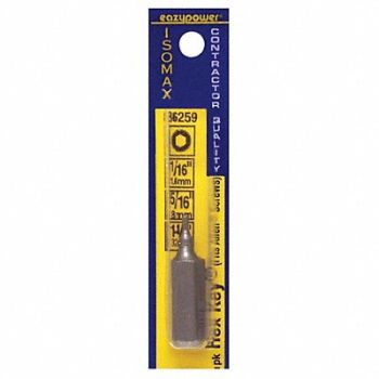 EAZYPOWER Hex Power Bit Pieces 1, 5UXW6