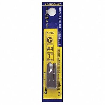 EAZYPOWER Triple-Y(R) Insert Bit Set Pieces 2 #4, 5UXZ0