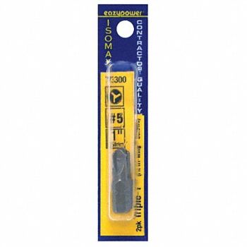 EAZYPOWER Triple-Y(R) Insert Bit Set Pieces 2 #5, 5UXZ1