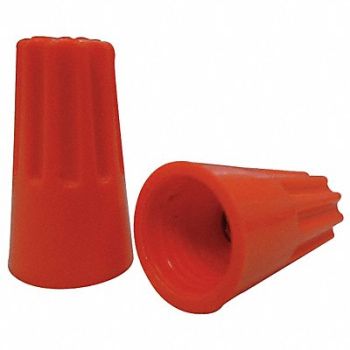 POWER FIRST Twist On Wire Connector 600 V PK100, 5UYJ4