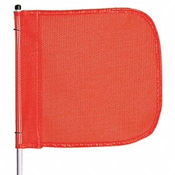 CHECKERS INDUSTRIAL PROD INC Warning Whip HD 12 Ft Includes Flag, 5UYL5