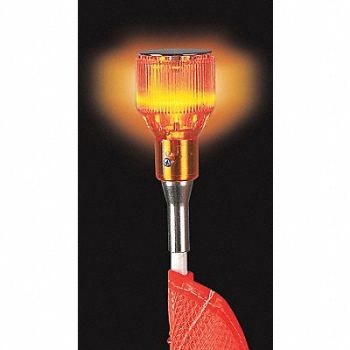 CHECKERS INDUSTRIAL PROD INC Warning Whip Plastic Lens Amber, 5UYN0