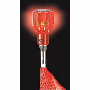 CHECKERS INDUSTRIAL PROD INC Warning Whip Plastic Lens Red, 5UYN1