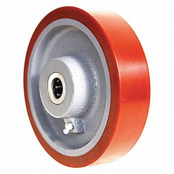 GRAINGER APPROVED PUR Tread on Iron Core Wheel 6, 5VF34