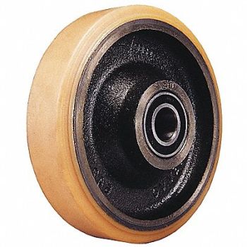GRAINGER APPROVED PUR Tread on Iron Core Wheel, 5VF56