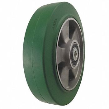 GRAINGER APPROVED Nonmark RBBR Tread Al Core Wheel, 5VF40