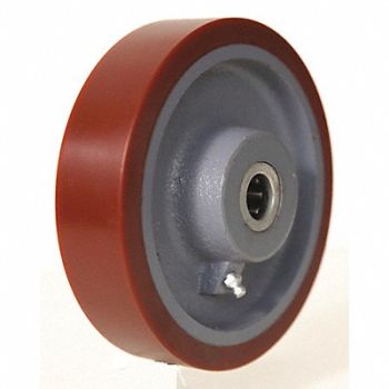 GRAINGER APPROVED PUR Tread on Iron Core Wheel 8, 5VF41