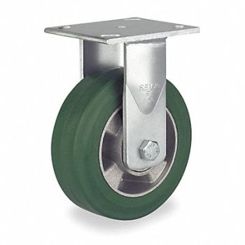GRAINGER APPROVED Kingpinless Plate Caster Rigid 880 lb., 5VF65