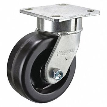 GRAINGER APPROVED Kingpinless Plate Caster Swivel 1000 lb., 5VF72