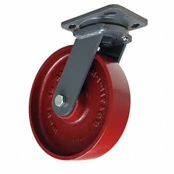 HAMILTON Standard Plate Caster Swivel 1500 lb., 45RH65