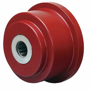 GRAINGER APPROVED Single Flange Track Wheel 3-1/2, 5VK03