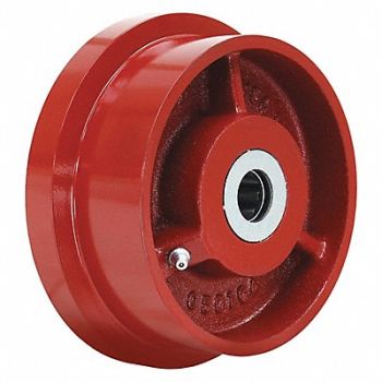GRAINGER APPROVED Single Flange Track Wheel 4-15/16, 5VK05