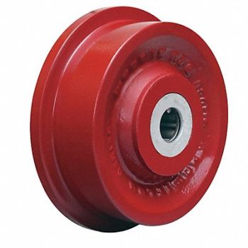 GRAINGER APPROVED Single Flange Track Wheel 6-1/8, 5VK09