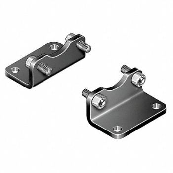SPEEDAIRE Foot Bracket For 100mm Bore Steel, 5VME1