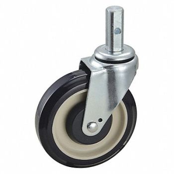 GRAINGER APPROVED Bolt-In Stem Caster with Square Stems 5, 5VN79