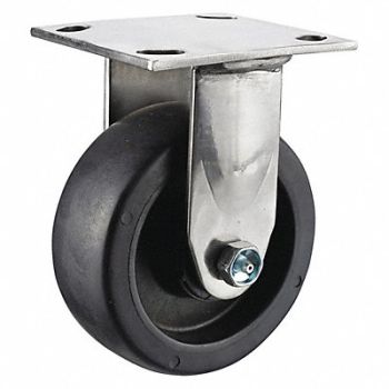 GRAINGER APPROVED Standard Plate Caster Rigid 900 lb., 5VP34