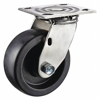 GRAINGER APPROVED Standard Plate Caster Swivel 900 lb., 5VP35