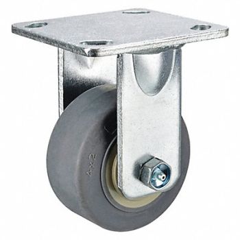 GRAINGER APPROVED Standard Plate Caster Rigid 300 lb., 5VP82