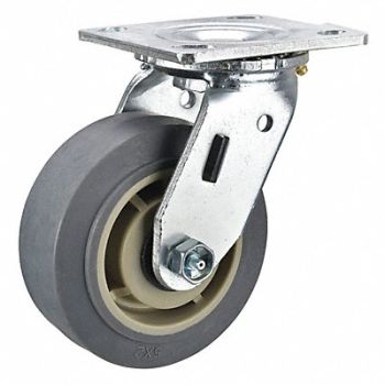 GRAINGER APPROVED Standard Plate Caster Swivel 350 lb., 5VP85