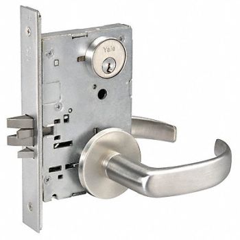 YALE Lever Lockset Mechanical Storeroom, 4ECP9