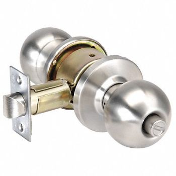 YALE Knob Lockset Mechanical Privacy Grd. 2, 5VRV4