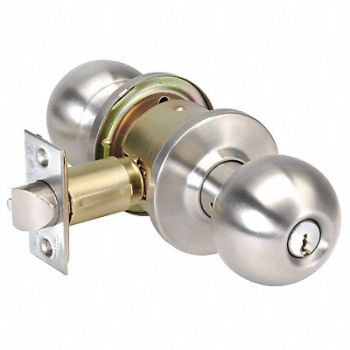 YALE Knob Lockset Mechanical Entrance Grd. 2, 5VRV6