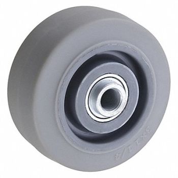 GRAINGER APPROVED Nonmark RBBR Tread Plastic Core Wheel, 5VT70